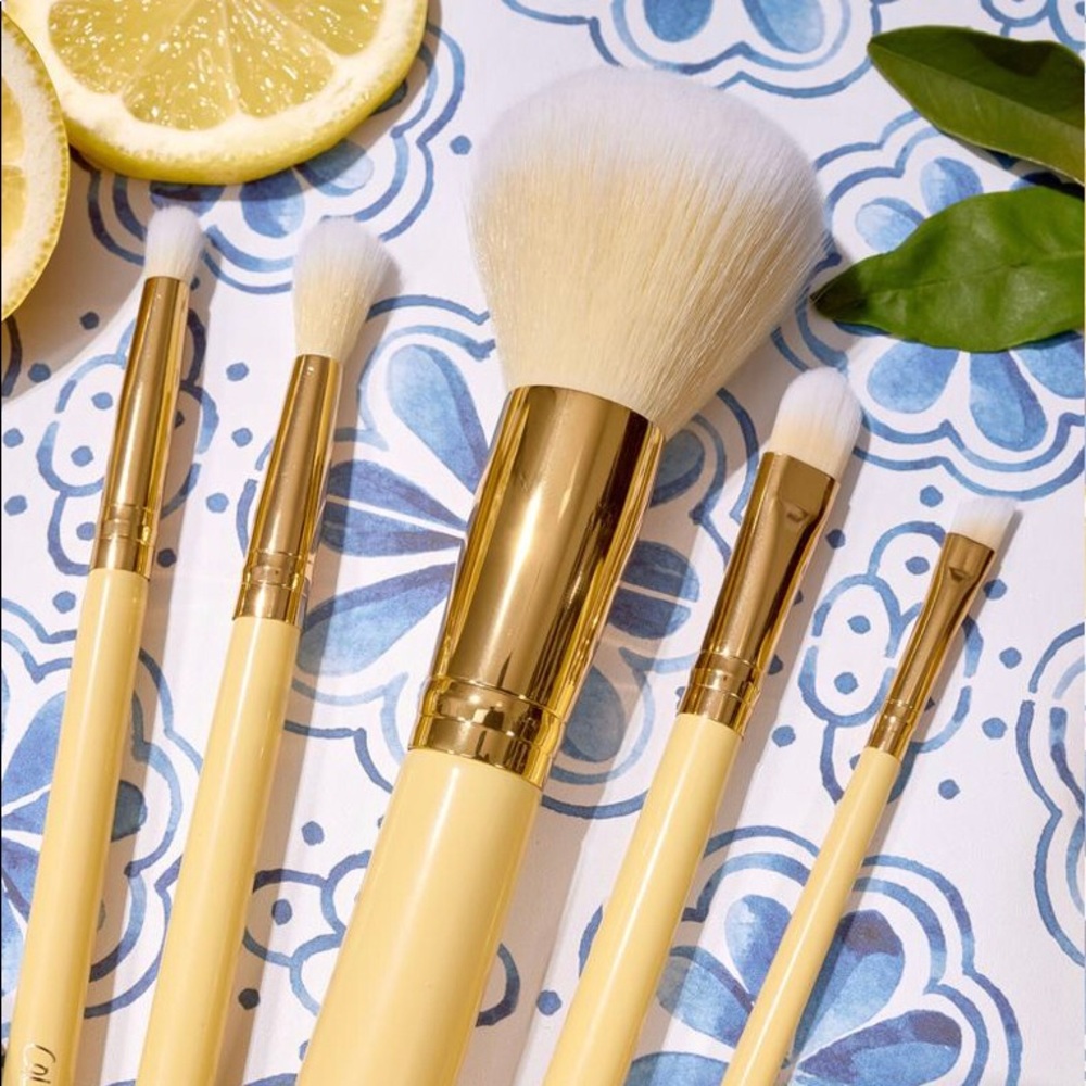 Lemon Rush Makeup Brush Kit
